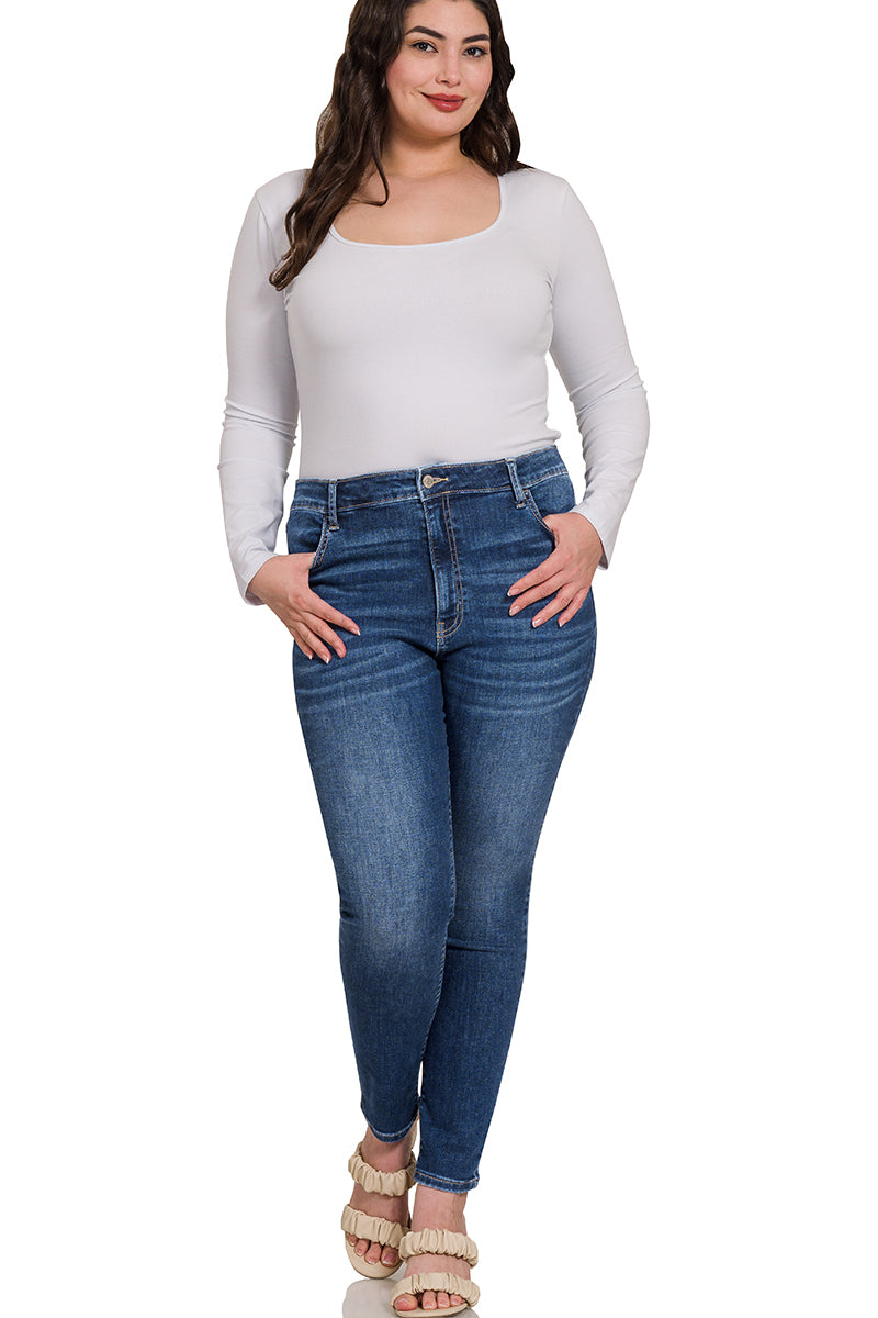 ✨HIGH WAIST SKINNY JEGGING JEANS
