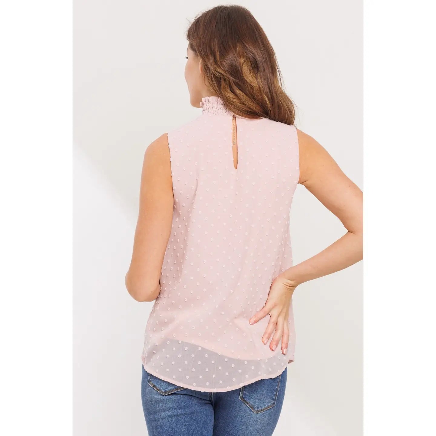 Sleeveless Smocked Maternity Top π€πΆ