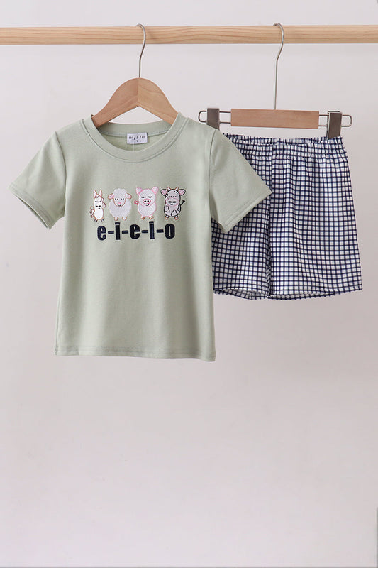 Farm Friends Embroidered Set 👶✨