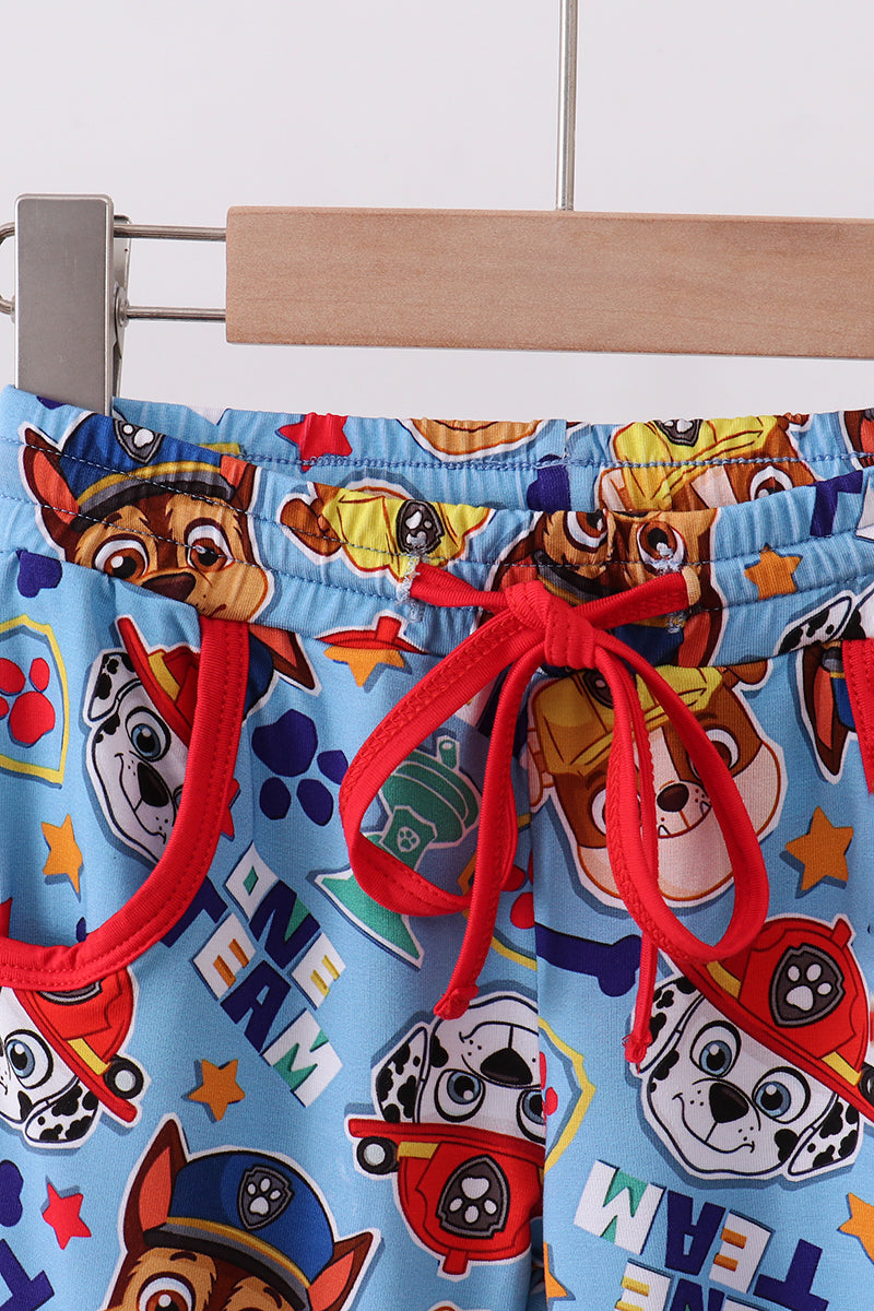 Blue Character Bamboo Pants 👶💙