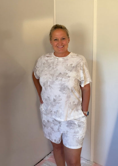 White Woodland Lounge Set 🍃🤍