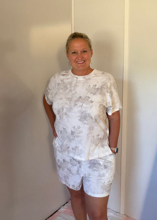 White Woodland Lounge Set 🍃🤍