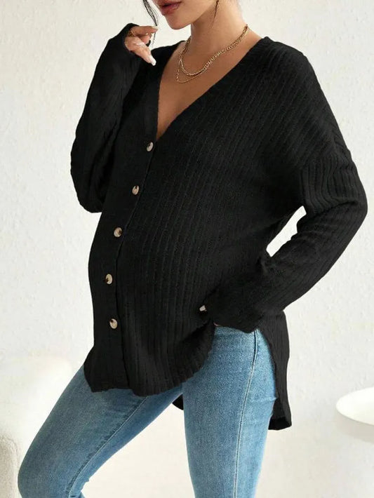 🖤 Long Sleeve Bump-Friendly Sweater 🤍